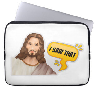 Jesus I Saw That Laptop Sleeve