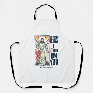 Jesus I Trust In You Divine Mercy Shirt Design_1 Apron