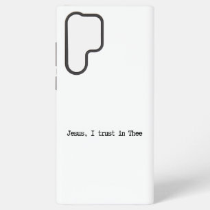 Jesus I Trust In You Minimalist Samsung Case