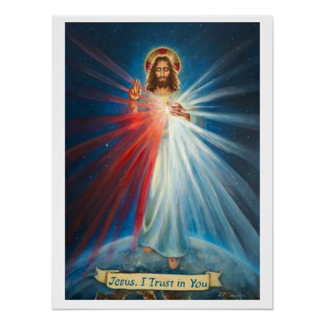 Jesus, I Trust in You Poster (Front)