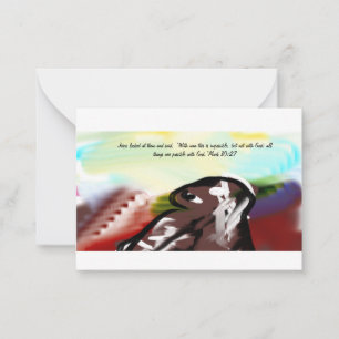 Jesus impossible  card