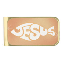 "Jesus" in Fish Shape Christian