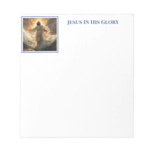 Jesus In Glory Notepad