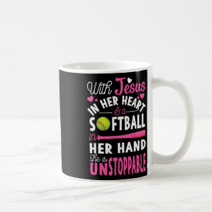 Jesus In Her Heart Softll Hand Funny Pitcher Gift Coffee Mug