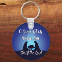 Jesus in Manger Religious Christmas Nativity Scene