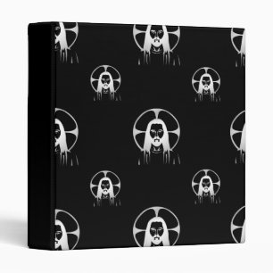 Jesus in Silver Binder