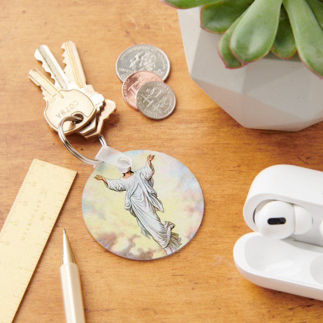 Jesus in the sky Key Chain (Desk)