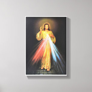 Jesus in you I trust Canvas Print