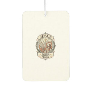 Jesus Incense Prayer Rising Jesus Incense Prayer R Air Freshener