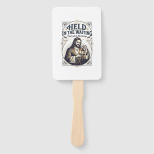 Jesus Infertility Trying To Conceive Encouragement Hand Fan