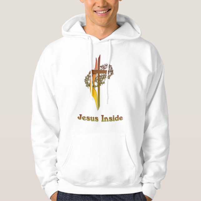 Jesus Inside Hoodie (Front)