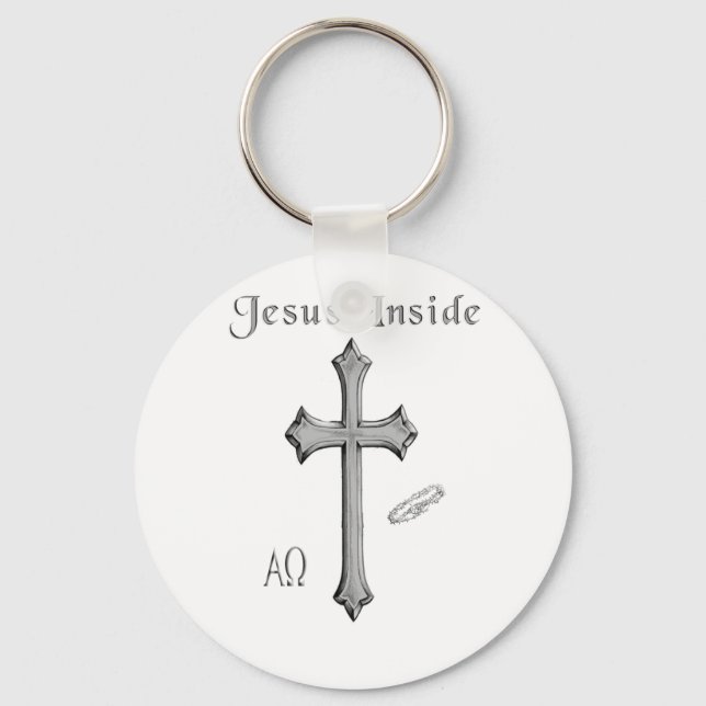 Jesus Inside Keychain (Front)