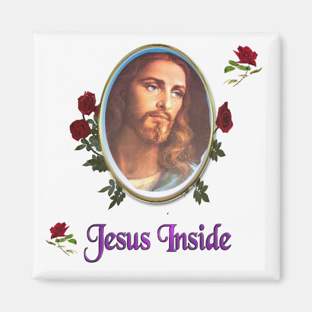 Jesus  Inside  Magnet (Front)