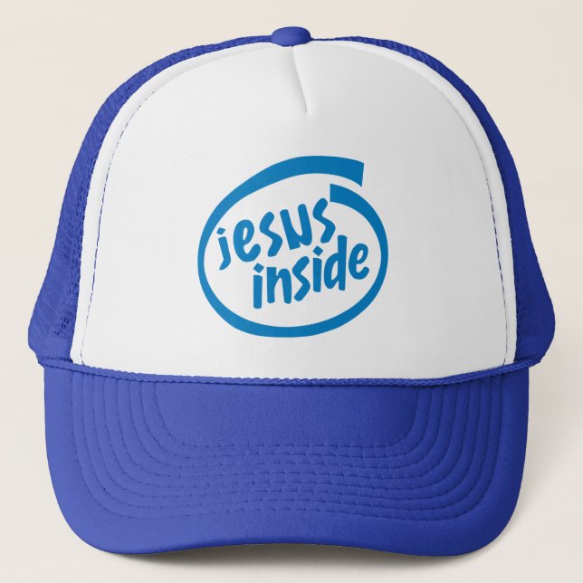 Jesus Inside Trucker Hat (Front)
