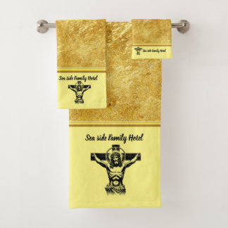Jesus-Inspired Comfort for Seaside Family Hotel Bath Towel Set