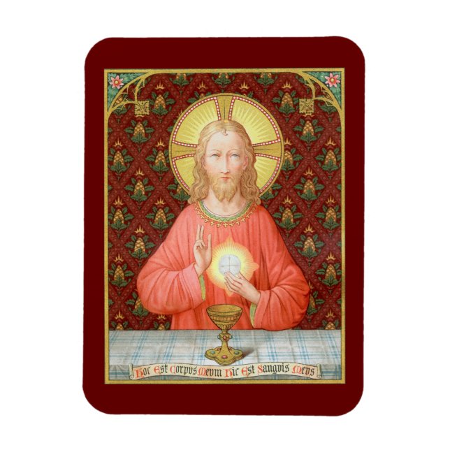 Jesus Instituting Holy Communion (SAU 045) Magnet (Vertical)
