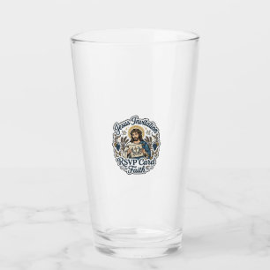Jesus Invitation RSVP Card Faith Jesus Invitation Glass