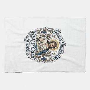 Jesus Invitation RSVP Card Faith Jesus Invitation Kitchen Towel