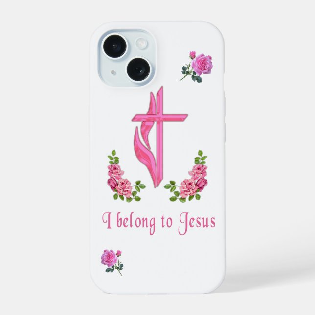 Jesus iPhone 15 Case (Back)