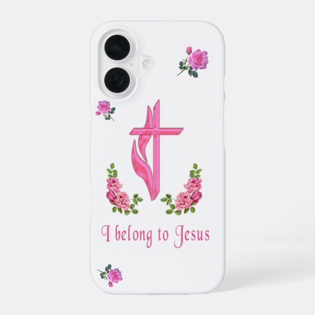 Jesus iPhone 16 Case (Back)