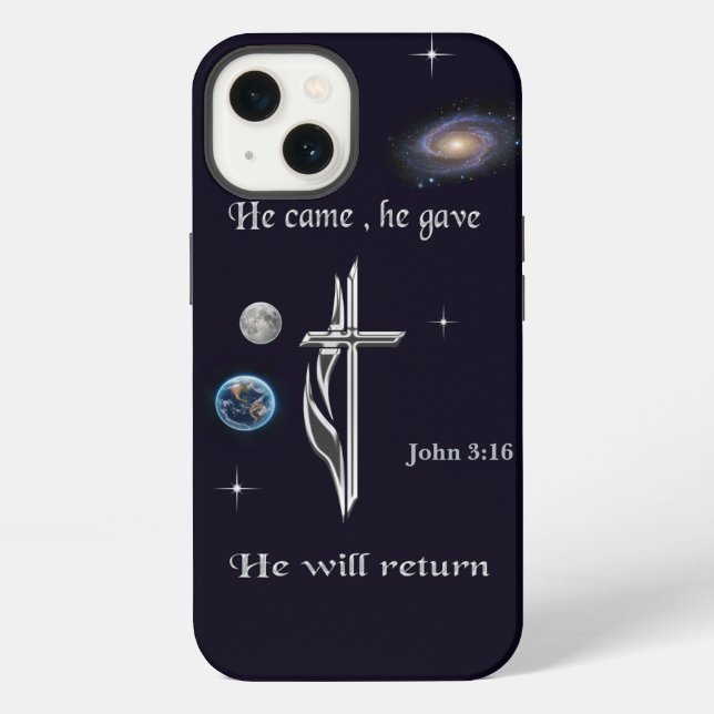 Jesus iPhone Case (Back)