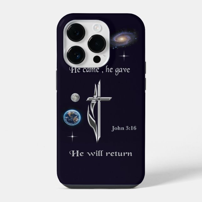 Jesus iPhone Case (Back)