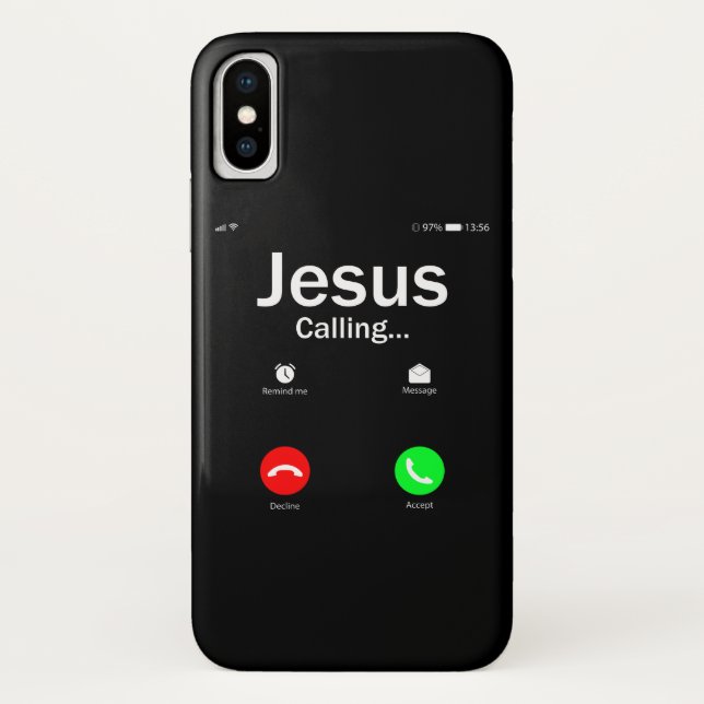 Jesus Is Calling Case-Mate iPhone Case (Back)