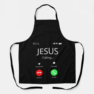 Jesus Is Calling - Christian Apron