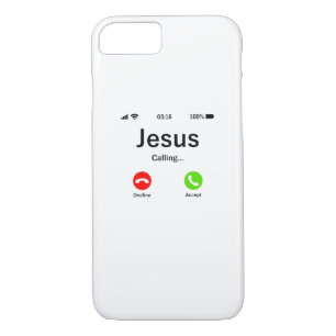 Jesus Is Calling - Christian Case-Mate iPhone Case