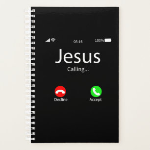 Jesus Is Calling Christian Planner