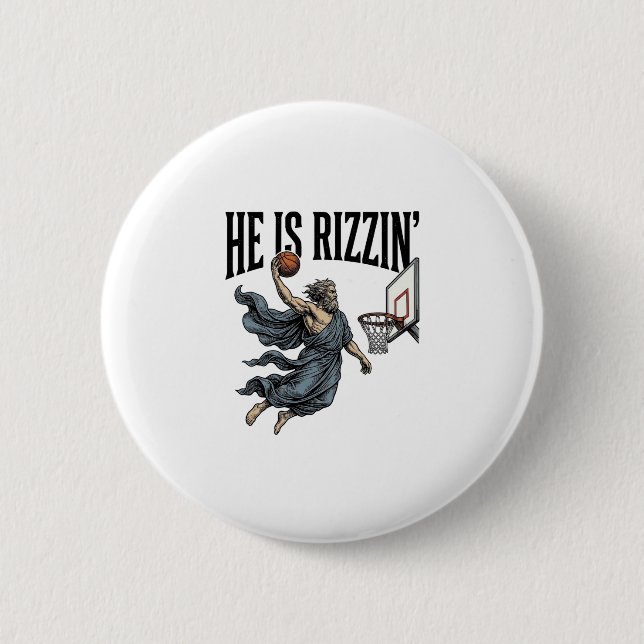 Jesus Is Calling Phone Screen Christian Vector Des 2 Inch Round Button (Front)