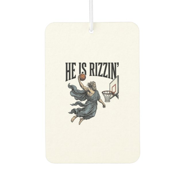 Jesus Is Calling Phone Screen Christian Vector Des Air Freshener (Front)
