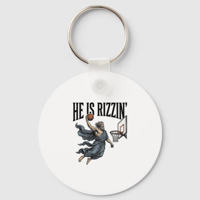 Jesus Is Calling Phone Screen Christian Vector Des Keychain (Front)