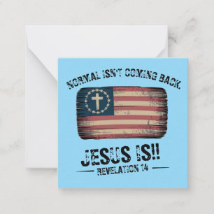 Jesus Is Coming Back Card
