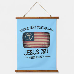 Jesus Is Coming Back Hanging Tapestry
