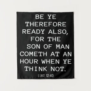 Jesus is Coming Soon - Revelation 17:14 Christian  Tapestry