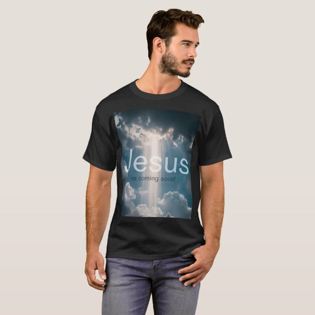 Jesus is Coming Soon T-Shirt (Front Full)