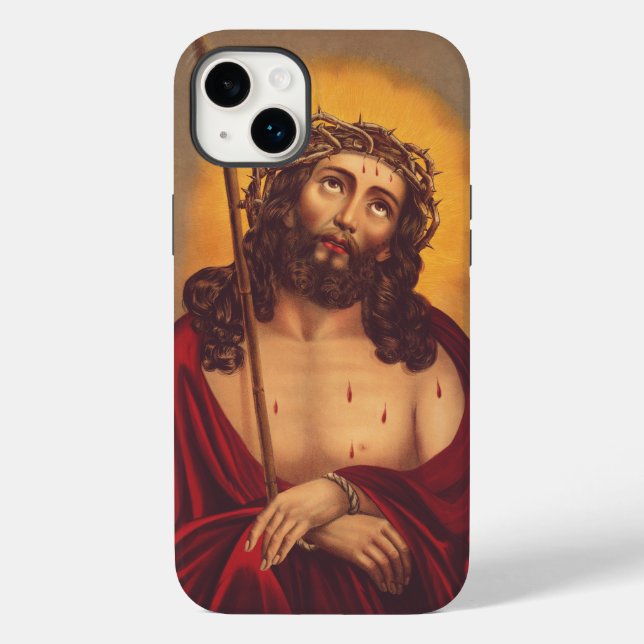 Jesus is crowned with a crown of thorns Case-Mate iPhone case (Back)