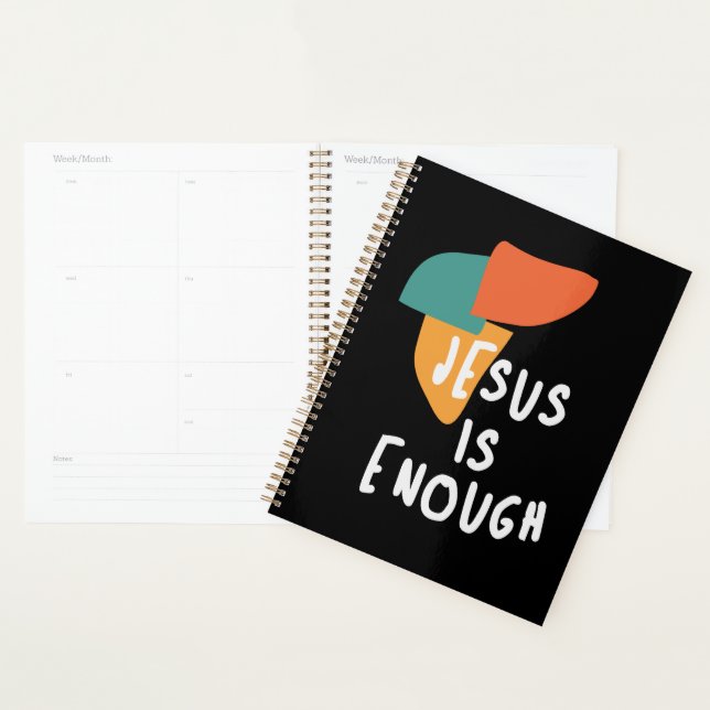 Jesus is Enough - Powerful Christian Quote Planner (Display)
