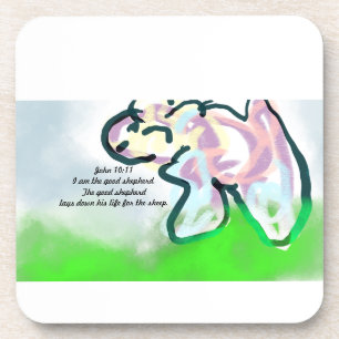 jesus is friend coaster