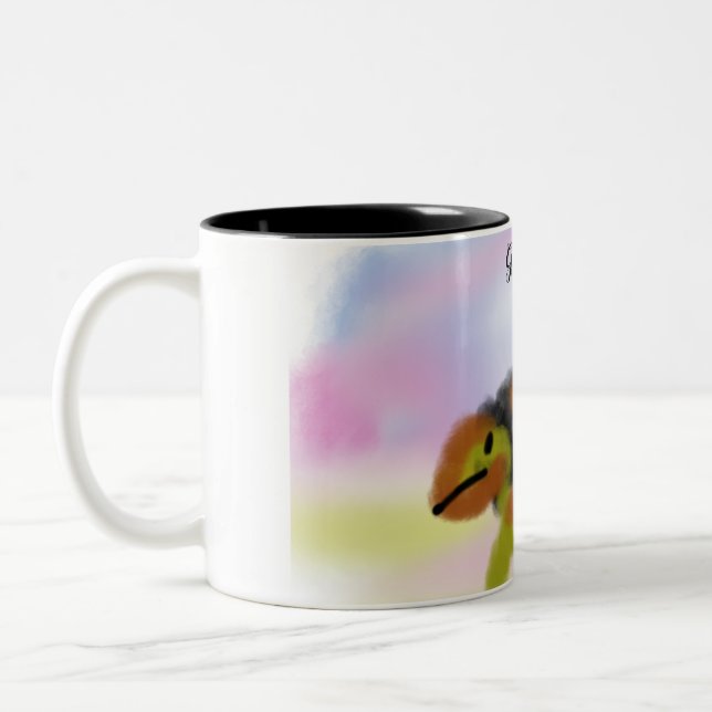 jesus is good  Two-Tone coffee mug (Left)