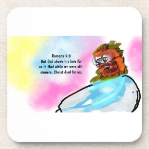 Jesus is here coaster