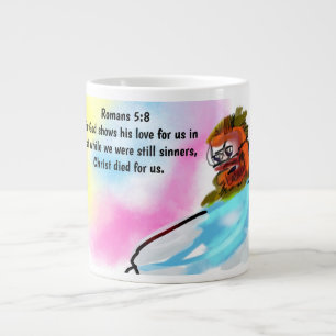 Jesus is here  large coffee mug