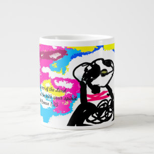 jesus is here large coffee mug