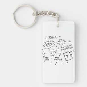 Jesus Is… Keychain