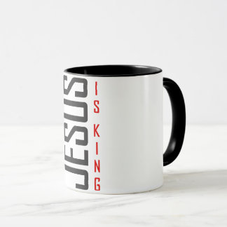 Jesus is King Mug
