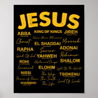 Jesus Is King Names Of God Hebrew Jesus Christian