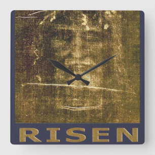 Jesus is King of Kings Square Wall Clock