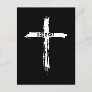 Jesus is King Postcard