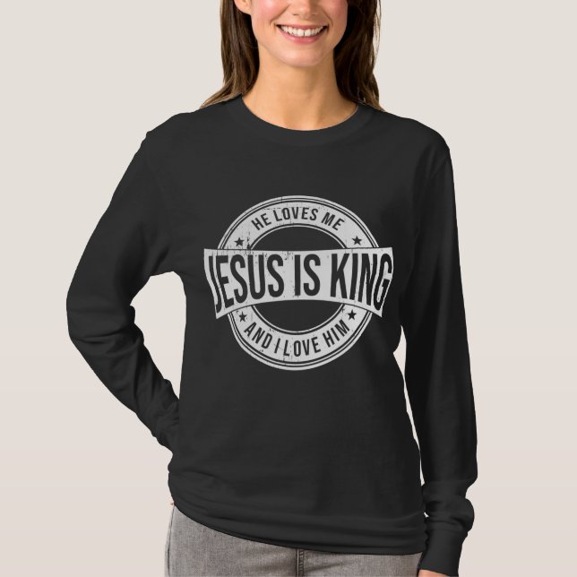 Jesus is King T-Shirt (Front)